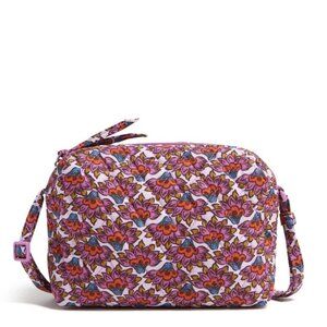 Vera Bradley Scaevola  Fan Camera Crossbody Bag